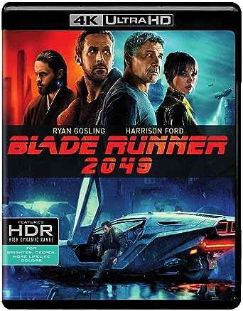 Blade Runner 2049 (4K Ultra HD + Blu-ray) (4K Ultra) [4K UHD] Ryan Gosling (Actor), Harrison Ford (Actor), Denis Villeneuve (Director), Denis Villenueve (Director)  Rated:   R    Format: Blu-ray