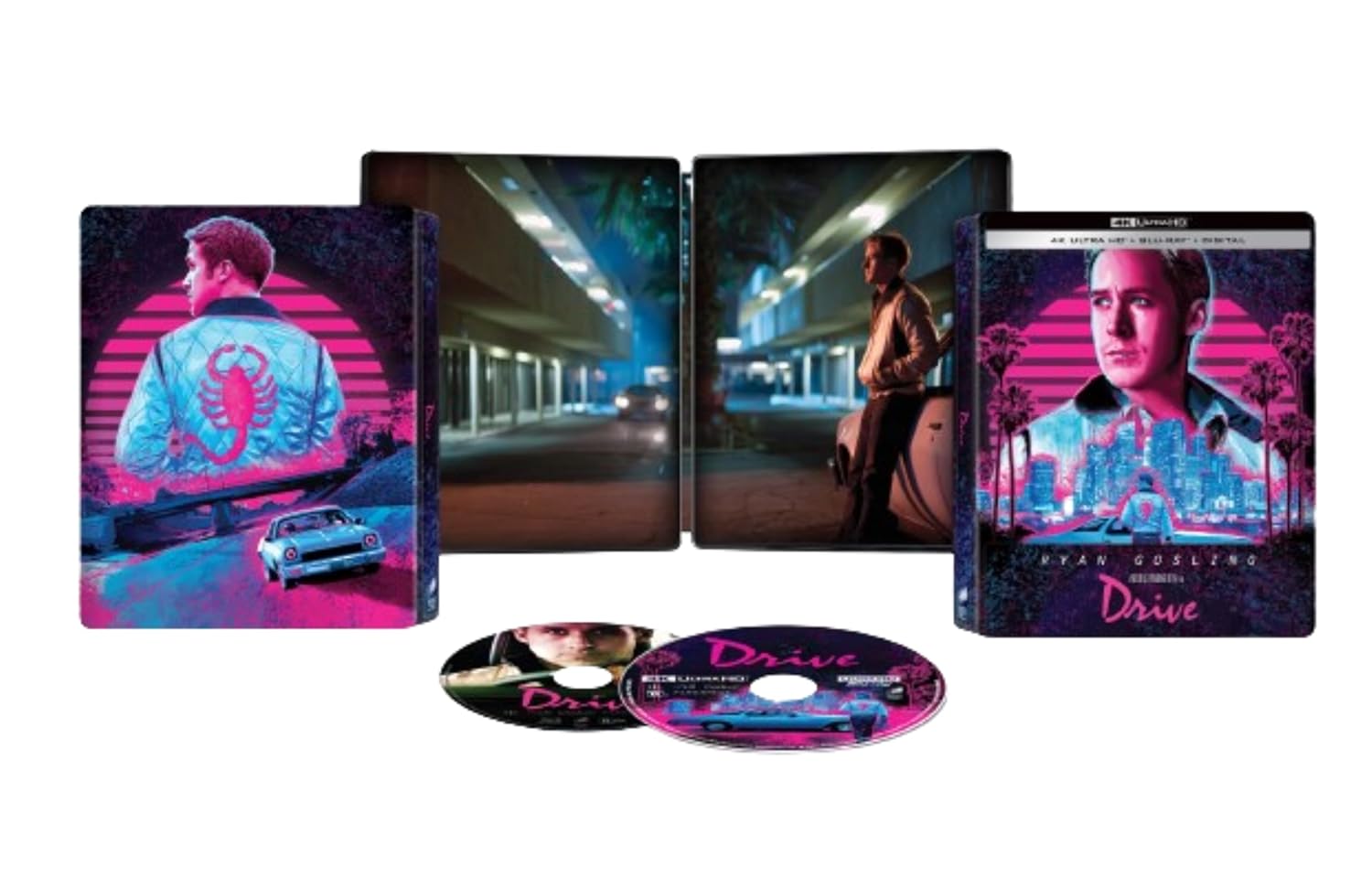 Drive 4K Ultra HD SteelBook – 4K Ultra HD + Blu-ray + Digital